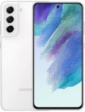 Samsung Galaxy S21 FE 5G SM-G990U 128GB Unlocked Smartphone OPEN BOX White A US