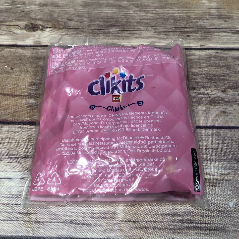 NEW LEGO Clikits McDonalds Fashion Jewelry Designer Lot of 2 Set 2004 Pink - Image 3 of 4