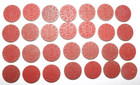 OPA Red Point WWII Rationing Tokens Vintage Set Of 28