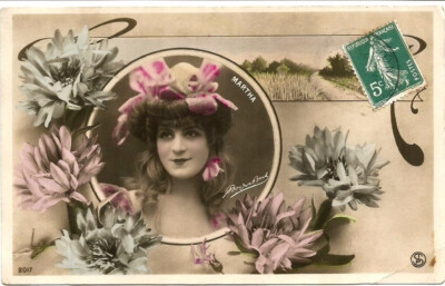 Carte Postale Ancienne – Célébrité / Artiste De Cabaret – Femme 1900 – Art Nouveau Paris