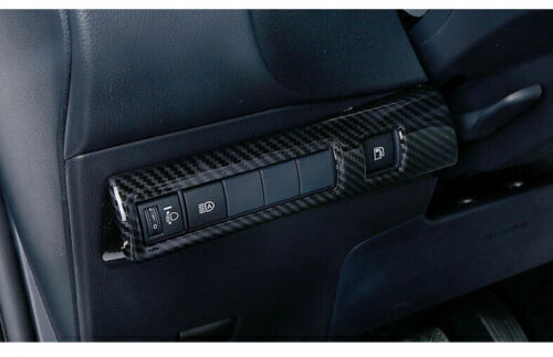 For Toyota Corolla Trim 2020-2023 Headlight Switch Control Frame Carbon Fiber - Picture 5 of 6