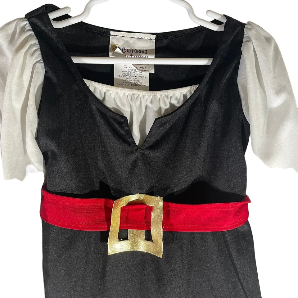 Precious Lil Pirata Disfraz Niño Pequeño Talla 3/4 Vestido Bandana Bota Prendas para el torso Halloween Foto 3 de 4
