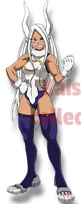 My Hero Academia Rumi Mirko Weatherproof Anime Cartoon Sticker Car Decal