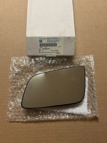 NOS OEM 2014-2017 Chevrolet Caprice LH (Driver's Side) Heated Mirror Glass