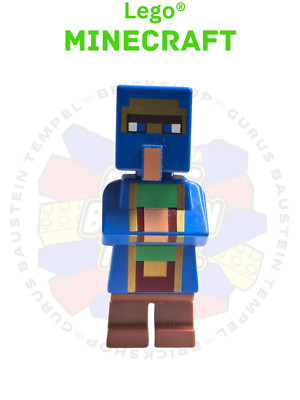 Lego  Minecraft Figur Wandering Trader min087  21167 Minifigur Villager Zombie 