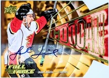 2015-16 Upper Deck Full Force GOOOAL Josh Jooris AUTO DIE-CUT #G-JJ Flames NM