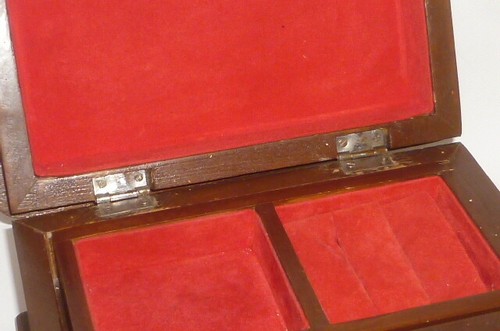 Geschnitzte Holztruhe Schatulle Schmucktruhe Schmuckkästchen Schmuckschatulle - Bild 12 von 12