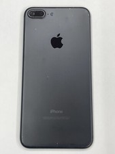 Apple iPhone 7 Plus  100 OEM Original back housing Replacement Black Used