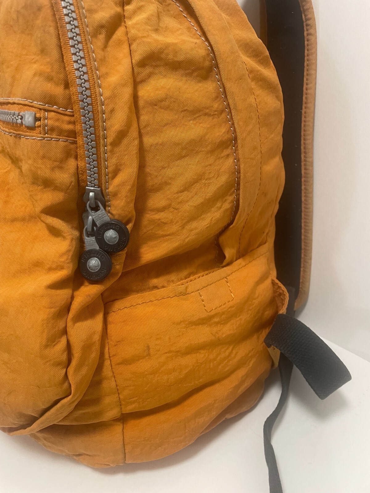 Kipling Challenger Orange Backpack -No Monkey 10"… - image 2