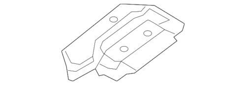 Panel lateral de cowl para Mazda (N/P KB7W-54-590)