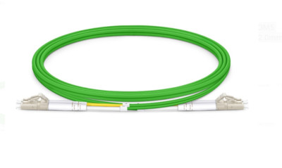 1m LC-LC 100GB OM5 50/125 Multimode Wideband LSZH Duplex Fiber Patch Cable -8976