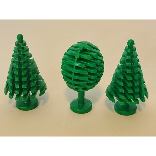 Lego Round Tree Fruit Tree & 2 Pine Christmas Trees - Lot of 3 Total - Picture 6 of 7