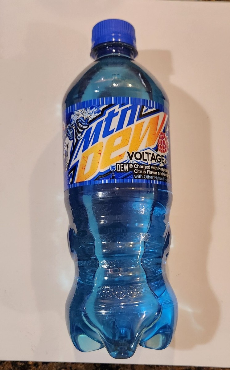 Mountain Dew Voltage Rare Misprint Bottle never opened + free