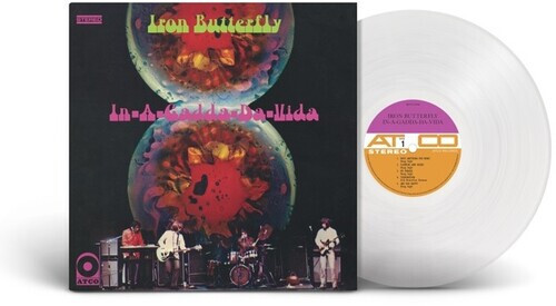 Iron Butterfly In-A-Gadda-Da-Vida - Прозрачная виниловая пластинка LP 12 - НОВАЯ запечатанная