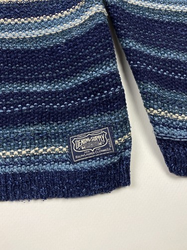 Vintage Denim and Supply Ralph Lauren Striped Sweater - Picture 3 of 8