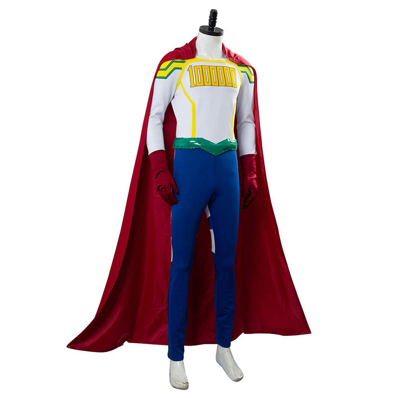 Disfraz My Hero Academia Cosplay Million Mirio Togata Lemillion Conjunto Capa