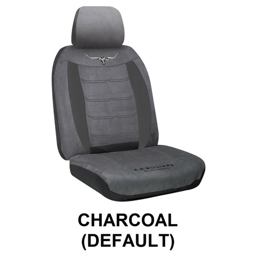 SINGLE R M WILLIAMS SUEDE VELOUR SEAT COVER FOR ALFA ROMEO 166 - Picture 3 of 5