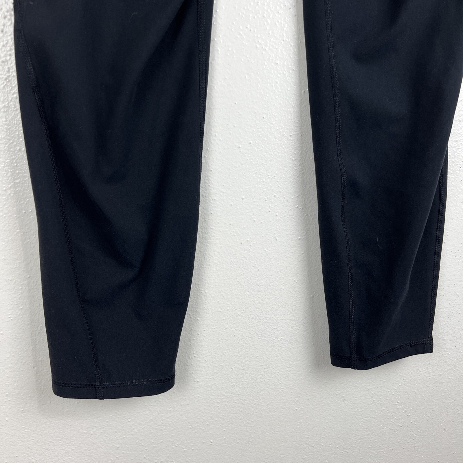Spyder Leggings Women XXL Plus Size Black W/ Pockets Activewear Pull On