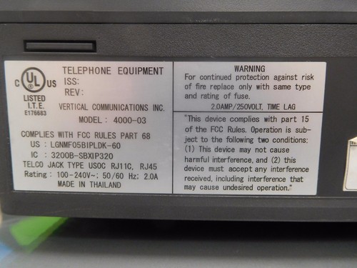 Vertical SBX IP 4000-03 4000-80 8 Hour Voicemail 4030-00 4032-00 3x8 EXP Board - Picture 9 of 10
