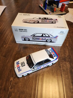 Autoart BMW E30 M3 Mobil 1:18 * rare* NLA | eBay