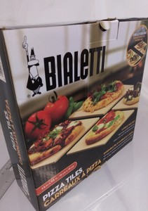 Bialetti Taste Of Italy Ceramic Pizza Stone Tile Set 4 New Image Is Loading Bialetti Taste Of Italy Ceramic Pizza Stone Tile