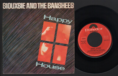 7'' SIOUXSIE & BANSHEES HAPPY HOUSE / DROP DEAD - CELEBRATION 1980 ITALY PUNK 