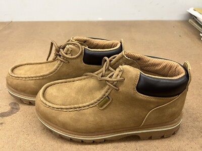 Lugz Fringe Chukka Mens Brown Casual Boots MFRGD-7357 | eBay