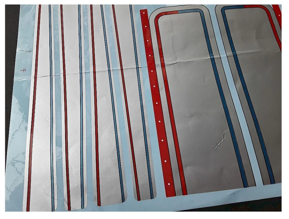 (2) Hojas de calcomanías adhesivas vintage avión de radiocontrol para Tower Hobbies Ultimate Bipe Foto 2 de 2