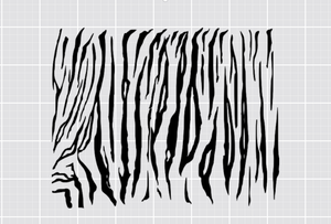 stencil tiger stripe camo cerakote firearm vinyl heat duracoat x12 lace