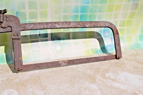 VTG Metal Kay-Dee Mfg. Co. Convertible Hack Saw Frame Embossed K-D Lancaster, PA - Picture 8 of 9
