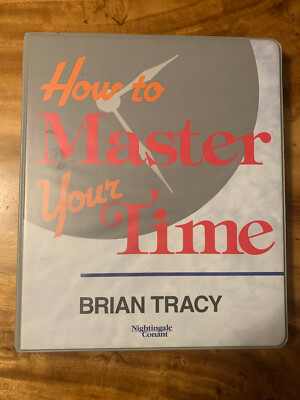 BRIAN TRACY HOW TO MASTER YOUR TIME NIGHTINGALE CASSETTE + PEAK PERFORMANCE