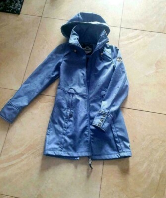 schmuddelwedda xs softshell regenparka neuwertig Kapuze
