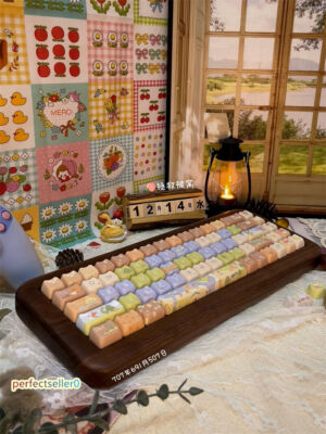 Animal Crossing:New Horizons Keycap PBT MOA Cherry MX MAO 142 Keys For Keypads