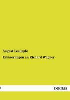 Thumbnail - Erinnerungen An Richard Wagner | Buch | 9783955800635
