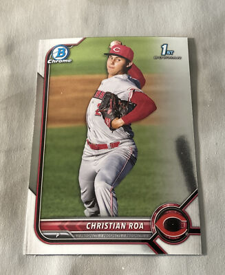 2022 Bowman Chrome Prospect #BCP-130 Christian Roa - Cincinnati Reds | eBay