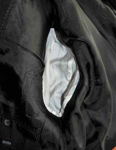 HUGO BOSS Selection GILBERT / TOWER Super 120 Fein gestreifte Anzugjacke... - Bild 7 von 10