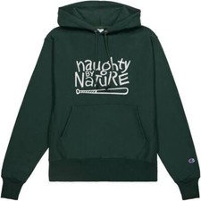 champion premium reverse weave hoodie Naughty By Nature Size M Green
