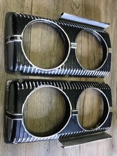1967 Dodge Coronet 500 B Body Mopar Used Oem Headlight Grill Bezels Oem