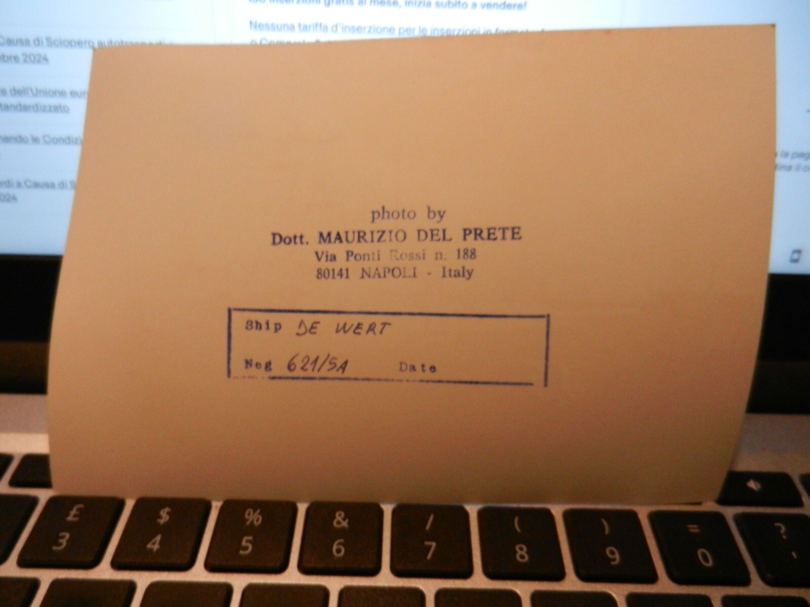 20158) AMERICAN NAVY FRIGATE BY WERT USS F 45