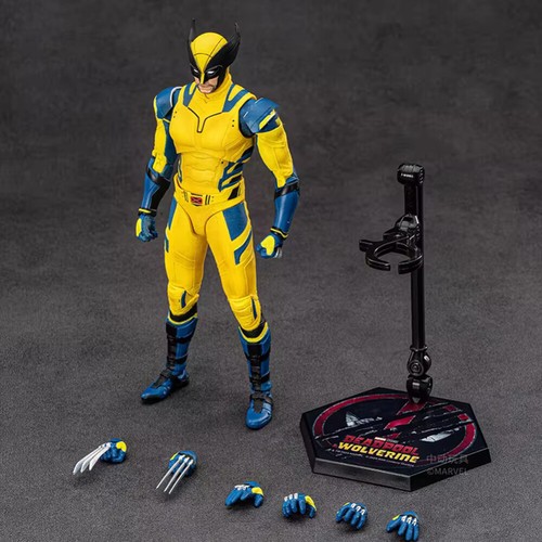 Marvel Deadpool and Wolverine action figure Collectible Model Movable Joints ZD - Picture 7 of 21