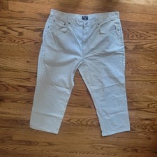 Vtg Polo Jeans Co Ralph Lauren Pants Mens 40x29 Beige 5 Pocket Straight