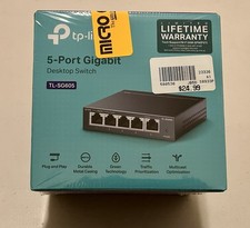 TP-Link 5-Port Gigabit Desktop Switch TL-SG605 Metal Casing New in Box