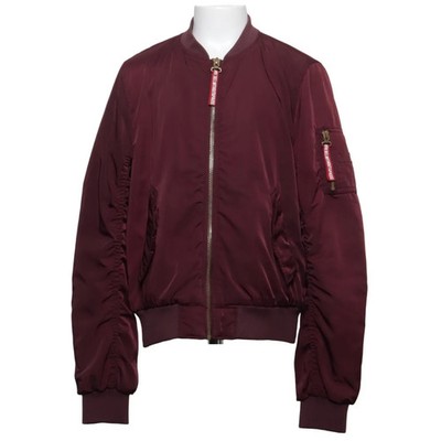 H&M, Bomberjacke, Mädchen, Größe: 146, Rot, Polyester, Einfarbig #MZm