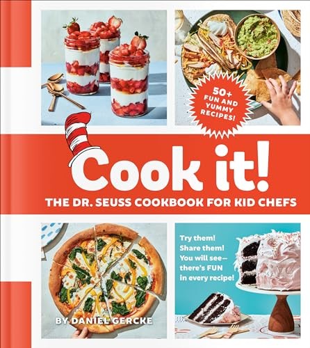 Dr. Seuss Cookbook for Kids - 50+ Fun Yummy Recipes by Daniel Gercke Hardcover 2022