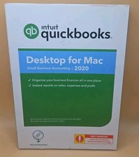INTUIT QUICKBOOKS DESKTOP 2020 FOR MAC FULL DVD RETAIL BOX VER