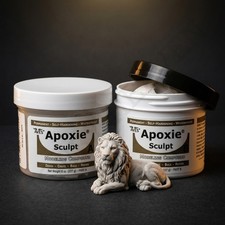 Aves Apoxie Sculpt 454g (1lb) Stone White Epoxy Modelling Compound - 24 Tracked
