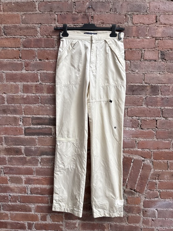 Vintage Ralph Lauren Sport Women’s Parachute Pant, Sz 2, Cream