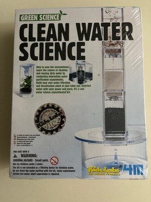 Kidz Labs 4M - Green Science Clean Water Science - New & Factory Sealed