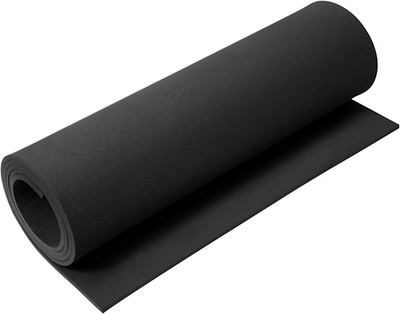 EVA Foam 5Mm, Cosplay Foam Roll 16 X 59In (6.5Sqft) Black, Suitable for Large Fo