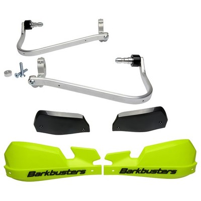 Barkbusters VPS Two Point Mounted Handguard Kit Yellow-HiViz